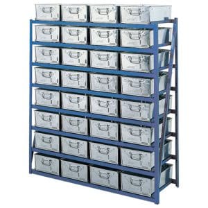 Tote Pans & Racks - Horizontal Shelf